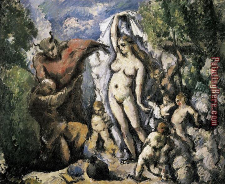 Paul Cezanne The Temptation of St